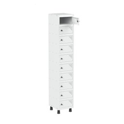 Armário Porta Objeto 10 Portas Aço Apop 501/10 - 3