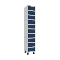 Armário Porta Objeto 10 Portas Aço Apop 501/10  - 2