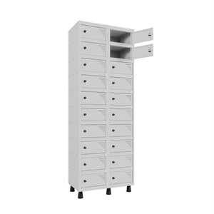 Armario Porta objeto 20 Portas Aço APOP 502/20 