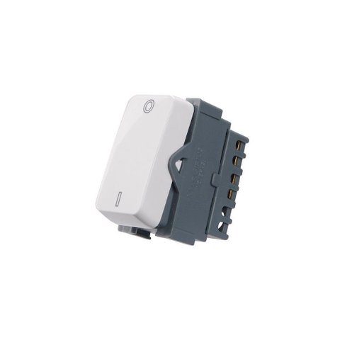 Módulo Interruptor Bipolar Simples Margirius B3 10a Branco