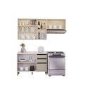 Ver imagem 3 de Cozinha Compacta 3 Peças com Tampo Linea Luciane Móveis