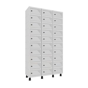 Armario Porta objeto 30 Portas Aço APOP 503/30