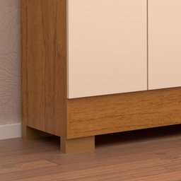 Roupeiro Débora Capelinha com Espelho 6 Portas Acp Móveis - 3 Roupeiro Débora Capelinha com Espelho 6 Portas Acp Móveis - 3