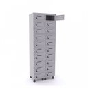 Ver imagem 3 de Armário Guarda Volume Locker Caixa Postal 20 Portas Aço ACPP 502/20 