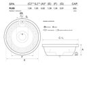 Ver imagem 2 de Spa Redondo Rubi com Hidro em Acrílico