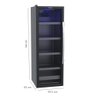 Cervejeira Blue Light 200 Preto Fosco 110V Venax - 3