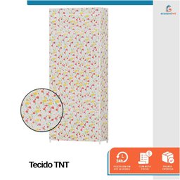 Sapateira com 9 Prateleiras para Organizar Calçados e Objetos Cor: Flores - 3