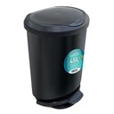Ver imagem 2 de LIXEIRA CESTO DE LIXO MULTIUSO 45 LITROS EM PLASTICO RESISTENTE COM PEDAL E TAMPA ARTICULAVEL