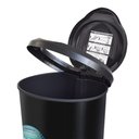 Ver imagem 4 de LIXEIRA CESTO DE LIXO MULTIUSO 45 LITROS EM PLASTICO RESISTENTE COM PEDAL E TAMPA ARTICULAVEL