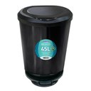 Ver imagem 7 de LIXEIRA CESTO DE LIXO MULTIUSO 45 LITROS EM PLASTICO RESISTENTE COM PEDAL E TAMPA ARTICULAVEL