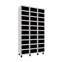 Armário Guarda Volume Locker Porta Objeto 30 Portas Aço APOP 503/30  - 2