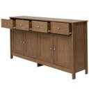 Ver imagem 5 de Balcao Buffet 4 Portas 4 Gavetas 154 Cm R626 Diamond Dtall