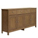 Ver imagem 1 de Balcao Buffet 4 Portas 4 Gavetas 154 Cm R626 Diamond Dtall