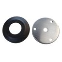 Ver imagem 2 de Alça de Apoio Barra 50cm Preto Fosco Inox Acessibilidade Def