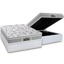 Ver imagem 1 de Cama Box Baú Casal: Colchão Ortopédico Probel D45 / EP Guarda Costas PróExtreme Plus + Base CRC
