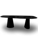 Ver imagem 4 de Mesa de Jantar Organica Flower 198x122cm Madeira Ébano