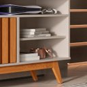 Ver imagem 5 de Rack Ripado para Tv até 55 Polegadas Off White Nature Turin