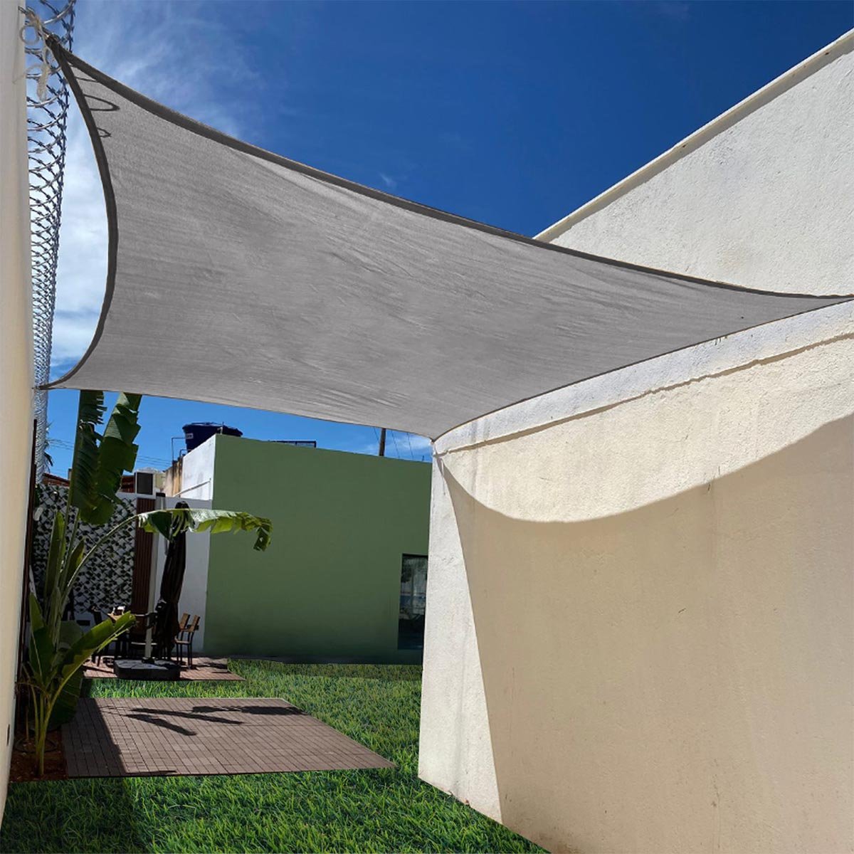 Tela Toldo 3x3 Sombreamento Sun Shade Noronha Uv - 2