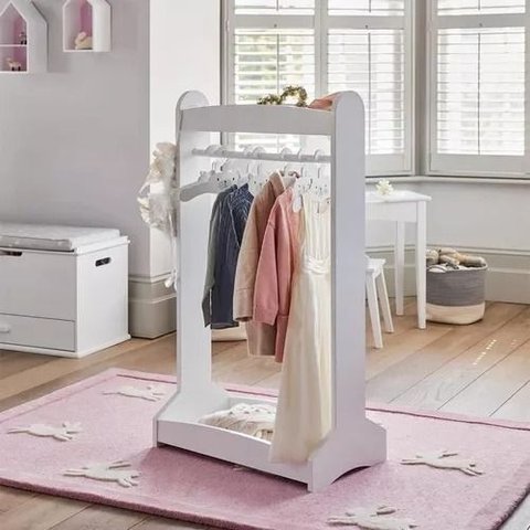 Roupeiro Infantil Luara 100% Mdf (sala Livreiro Decoração)
