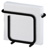 Suporte Porta Guardanapos Mesa Preto Fosco Black Future - 1