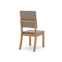 Ver imagem 6 de Conjunto Mesa de Jantar Vértice com Vidro e 4 Cadeiras Milla Henn - Nature/off White/amendoa