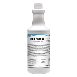 Limpador Desinfetante de Uso Geral Mld Floral 1litro Spartan