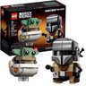 Brinquedo Lego Star Wars Yoda Bebê +10 Anos 295 Peças O Mandaloriano e a Criança - 1