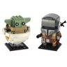 Brinquedo Lego Star Wars Yoda Bebê +10 Anos 295 Peças O Mandaloriano e a Criança - 2