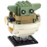 Brinquedo Lego Star Wars Yoda Bebê +10 Anos 295 Peças O Mandaloriano e a Criança - 3