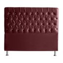 Ver imagem 3 de Kit De Quarto Cabeceira De Cama Box e Calçadeira Baú Bella King 195 cm Suede Botão Strass Porcelana