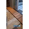 Deck de Madeira Modular 100x50cm com Pintura Neonx:osmocolor Castanheira S Tr - 9