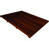 Deck de Madeira Modular 100x50cm com Pintura Neonx:osmocolor Castanheira S Tr - 1
