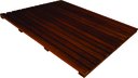 Ver imagem 1 de Deck de Madeira Modular 100x50cm com Pintura Neonx:osmocolor Castanheira S Tr