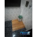 Ver mais imagens de Deck de Madeira Modular 100x50cm com Pintura Neonx:osmocolor Castanheira S Tr