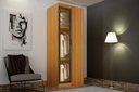Ver imagem 4 de Guarda Roupa Modulado de Canto Linear Reflecta Orion - Leifer Cinamomo