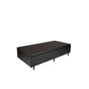 Ver imagem 3 de Cama(Baú Solteiro+Colchão D33) 88x188x20 Sintético Preto