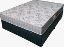 Ver imagem 2 de Cama(Baú Solteiro+Colchão D33) 88x188x20 Sintético Preto