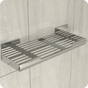 Ver imagem 2 de Porta Shampoo Com Adesivo Suporte Banheiro Inox ELG