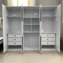Ver imagem 5 de Guarda-roupa Casal 6 Portas e 6 Gavetas Monza Bom Pastor