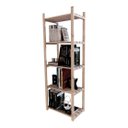 Ver imagem 4 de Roupeiro Guardar Roupa 170cm Bermudas Estilo Industrial Moderno Technox