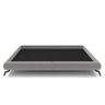 Cama Queen Base Box 158x198cm Pés de Ferro Cold P02 Veludo Cinza - Mpozenato - 5