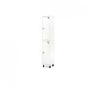Ver imagem 1 de Armário Guarda Volume Locker Roupeiro 2 Portas Aço Grp 501/2 Branco
