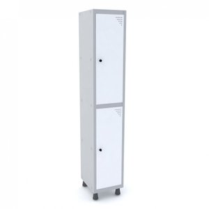 Armário Guarda Volume Locker Roupeiro 2 Portas Aço GRP 501/2 