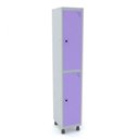 Ver imagem 2 de Armário Guarda Volume Locker Roupeiro 2 Portas Aço GRP 501/2 