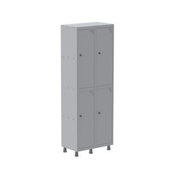Armário Locker Guarda-Volume 4 Portas Aço Grp 502/4 - 3