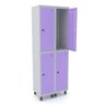 Armário Locker Guarda-Volume 4 Portas Aço Grp 502/4 - 2
