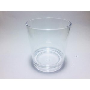 Copo Acrílico Whisky – 270 Ml - 12 Unidades