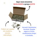 Ver imagem 5 de Parafuso para Dobradiça Madeira 4x16 Cabeça Chata Cx. 500