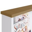 Ver imagem 3 de Cômoda Infantil 1 Porta 4 Gavetas Com Espelho House A05 Branco - Mpozenato