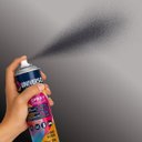 Ver mais imagens de Tinta Spray 400ml Cinza Grafite Uso Geral em Aço Ferro Gesso Cerâmica Couro | Universo | Kit 04 Un